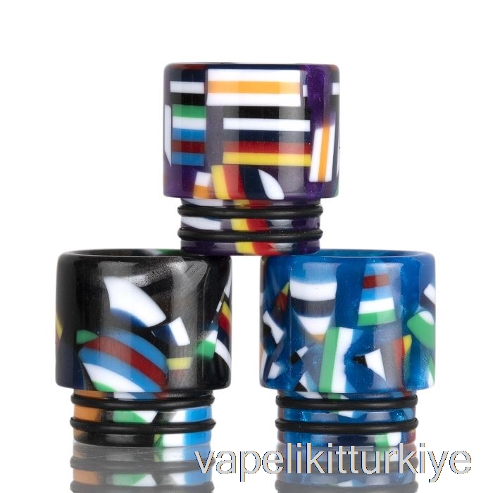 Vape Türkiye 810 Mozaik Damla Ucu Yeşil